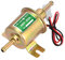 CGEAMDY Pompa Di Benzina Elettrica, Pompa Carburante 12V per Carburatore Motore HEP-02A, Pompa Carburante Elettrica 3-5 Psi, Benzina a Bassa Pressione Modello HEP02A, Per Benzina E Diesel (Oro)
