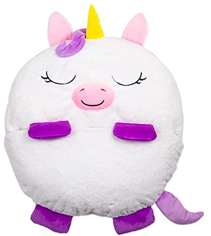 Dormi Locos - Saco de Dormir Grande - Unicornio Blanco