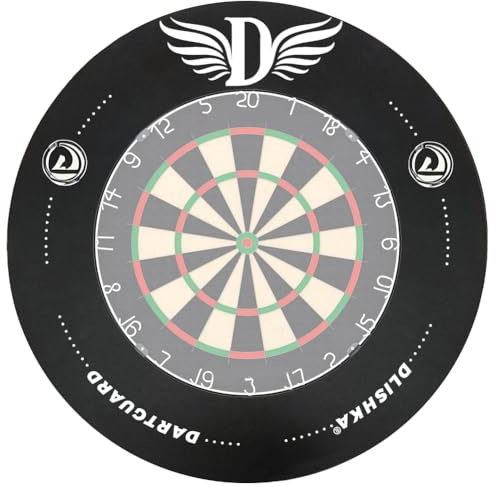 T:4CM Dart Board Surround Ring,Durable EVA Dartboard Surround Wall Protector,Indoor and Outdoor Dart Board Surround,Ideal for Family and Party Games,Your Walls with Darts Surround Ring. (Wing)