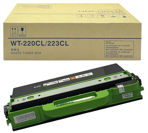 LCL Compatible WT220CL WT223CL Collecteur de Toner WT-220CL WT-223CL Bac de récupération Remplacement pour Brother HL-L3210CW HL-L3230CDW HL-L3270CDW MFC-L3710CDW MFC-L3750CDW MFC-L3770CDW (1Pack)