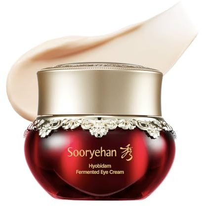 Sooryehan Hyobidam Fermented Eye Cream (0.84 fl oz) - Korean Skincare, Luxury Premium High-end Cream by LG Beauty. Intensive Skin Care.