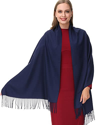 Pashmina Shawl Wraps for Evening Dresses Women Winter Warm Shawls Scarves