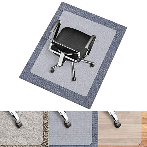 Meisterei Bodenschutzmatte - Größenwahl, Kratzfest, rutschfest, Milchweiß - Bodenmatte, Bodenschutz, Bürostuhlunterlage, Unterlegmatte, Schutzmatte für Laminat, Parkett, Hartböden (150 x 200 cm)