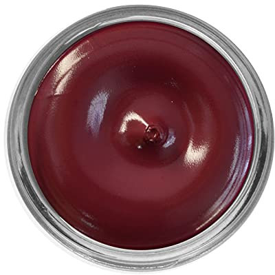 Famaco 50ml Red Berry Opera Leather Deluxe Cream Polish for Boot and Shoe with Application Brush - Nourish and Leather Protector Kit for Boots and Shoes