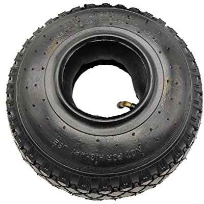 HMH-Shop Sackkarren Set Mantel + Schlauch 3.00-4 Sackkarrenmantel Decke 260mm Sackkarrenschlauch Ersatzreifen für z.B. Bollerwagen Handkarre Luftreifen Tube Tire Reifendecke 260x85mm Innenschlauch
