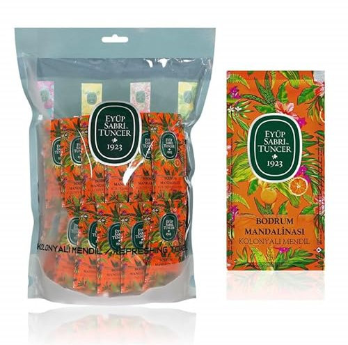 Eyüp Sabri Tuncer Bodrum mandarine Cologne Taschentücher 5x10 cm - 150 Stück