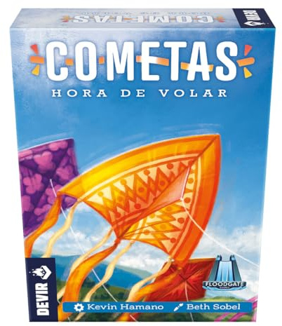 Devir - Cometas, Juego de Mesa, Divertido con Amigos y Familia, Party Game, a Partir de 10 Años (BGCOMSP)
