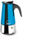 IBILI - Cafetera express Moca Blue, 10 tazas, 460 ml, Acero Inoxidable, Apto para inducción