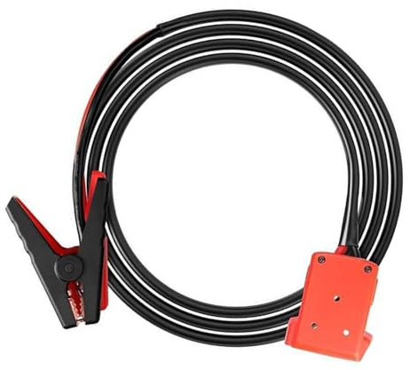 YiQinzcxg Câble de démarrage pour batteries 18 V 8 AWG, câble booster de voiture, aide au démarrage de véhicules