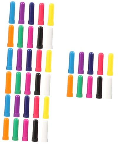 Didiseaon 4 Set Per Inalazione Nasale Di Oli Essenziali Per Aromaterapia Aroma Diffuser Asciugatrice Profumatore Diffusore Bocca Bastoncino Profumato in Plastica 10 Pezzi * 4
