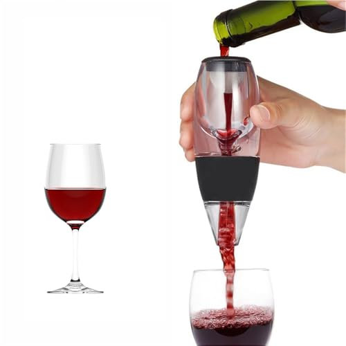 AIKARO - Aerador de Aire para Vino Decantador Automático con Filtro y Base