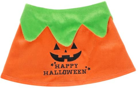 CORHAD Halloween Cosplay Hundmantel Varm Dubbelsidig Hundrock för Husdjur Festkläder