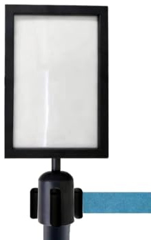 Zambuph Stanchion Sign Holder Reliable Frame Sign Holder Queue Control Tool