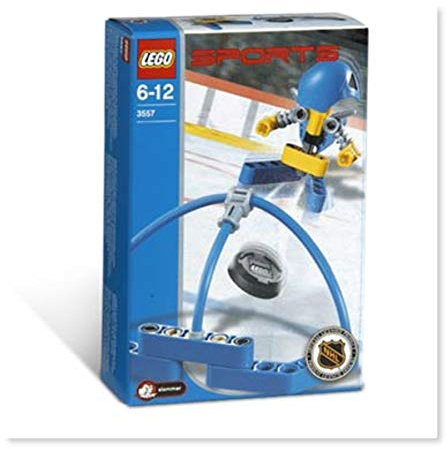 Lego 3557 Sports Hockey Blauer Torschütze