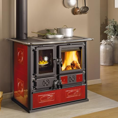 Küchenofen La Nordica Rosa Sinistra Reverse Liberty Bordeaux