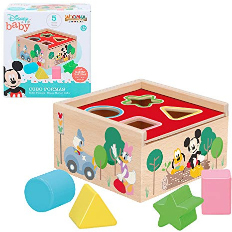 WOOMAX -Disney Secchio Forme Legno 13 CM