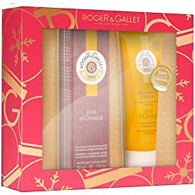 ROGER & GALLET Bois d'Orange Gift Set: Eau Fraîche 30ml and Shower Gel 50ml