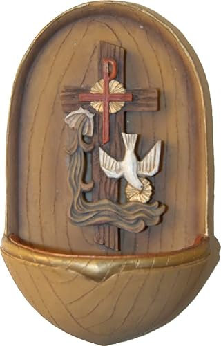 dekoprojekt Heiligenfigur Weihwasserkessel Hlg. Geist 12 cm