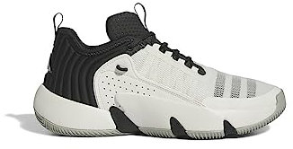 adidas Unisex Trae Unlimited Shoes Basketball-Schuhe, Cloud White/Carbon/Metal Grey, 39 1/3 EU