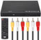 DVD Player for TV, USB Multifunction Player with AV Output 1080P Full HD EVD VCD Player with HDMI Cable Remote Controller for Home Stereo System 22. 5x22. 5x7. 5cm