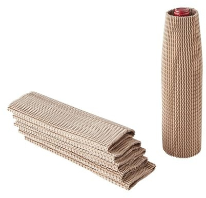 Pack and Move - Lot de 6 Protection Bouteilles Carton - 180 L - Protection Déménagement et Expédition - Emballer Bocaux, Bouteilles
