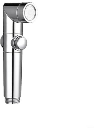 HOHOVYVY Douchette de bidet, taharet muslugu 1 pièce pulvérisateur portable multifonction buse de rinçage WC douche femmes robinet bidet (gris)