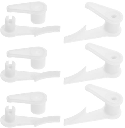 TOBBOMEY 6stücke Teiliges Lampenschirm Befestigung Clips Kunststoff Montage Für Deckenleuchten Installieren Passend Für -lampen Elegantes Design Sicherer Halt