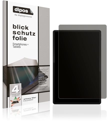 dipos I Protection écran de Confidentialité compatible avec Terra Pad 1201 12.6 Zoll Protecteur d'écran Privacy Anti-Espion