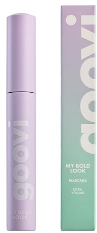 GOOVI My Bold Look Volumising Mascara - Kolossales Wimpernvolumen mit langem Halt - glänzend schwarzes Finish - 12ml