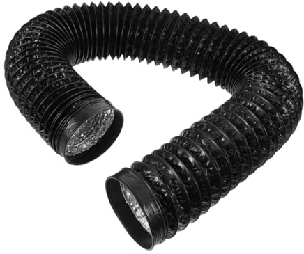 Operitacx Manguera de Ventilación Portátil de Aluminio Resistente Flexible y Térmica para Secadoras Tubo de Escape de Fácil Instalación y Durabilidad Garantizada