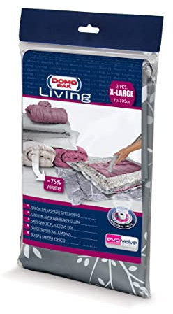 Dk Living Set 2 Custodie salvaspazio sottovuoto XLarge - con valvola