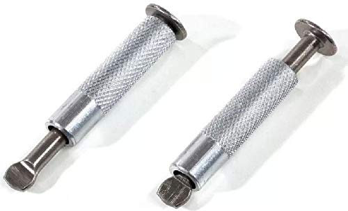 INTERNATIONAL COVER POOL Retractable Anchor Screws ø10 for Swimming Pool Tarpaulin (10, ø10)