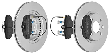 f.becker_line Bremsensatz Bremsscheiben Ø259MM + Bremsbeläge Vorne - kompatibel mit RENAULT TWINGO II - Bremsen Set Bremsenset Bremsanlage