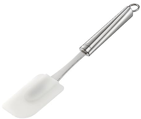 Lagostina 12335000039 Spatule Silicone, INOX 18/10, Noir, Argent, 30 cm