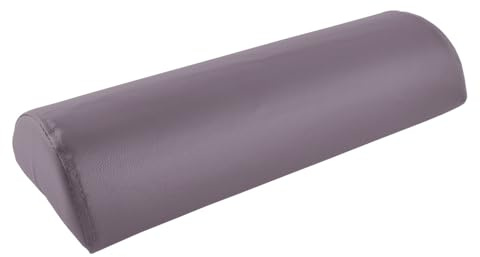 Teqler T-125804LILA Coussin de positionnement demi-cylindrique 40 x 22 x 11 cm, lila