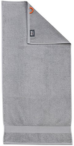 DONE Deluxe-Handtuch, Baumwolle, Silber, 50x100x1 cm