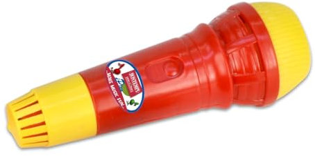 Bontempi | EchoVoice Mic - Microfono per la Voce con Effetto Eco per Un Suono Avvolgente, 70x70x190 mm