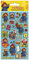 Paper Projects The Adventures of Paddington Glitzernde Aufkleber, offizielles Lizenzprodukt, wiederverwendbar auf nicht-porösen Oberflächen, Blau, 19,5 cm x 9,5 cm