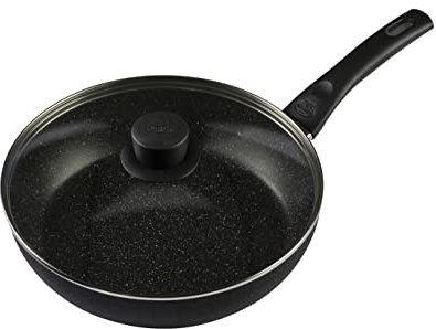 Ballarini Vipiteno high-Rimmed braising pan, Non-Stick stew Pot with lid, Aluminium, Round, Ø 28 cm