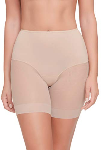 Channo Pantalon Faja Anti-rozadura Invisible, Tejido Elástico, Suave y Súper Ligero - Beige, XL