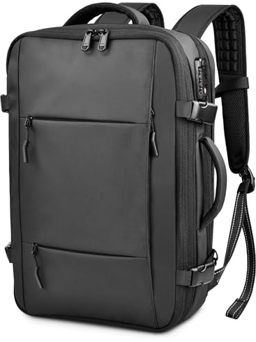 travel inspira Backpack for Travel, 65L Expandable Vacuum Backpack