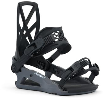 Ride C-2 Mens Snowboard Bindings, Black, L: M (10.5+)