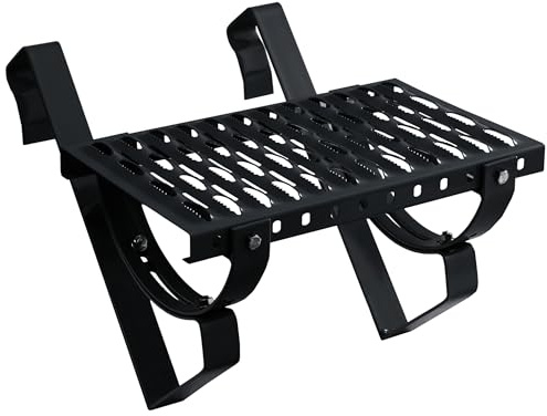 Parotec Taktrappa 120 cm för sotare Komplett trappsteg för takpannor och takpanna för upphängning i Löpgaller inkl. monteringsmaterial, 10 färger (RAL 7016 - Antracit)