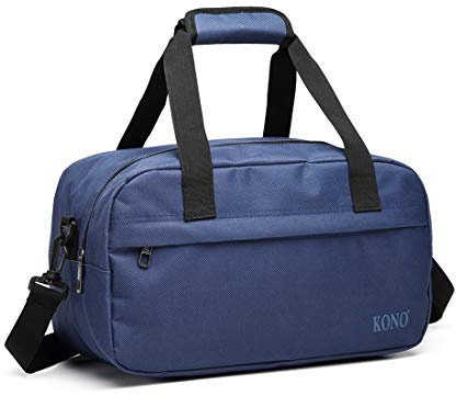 Kono Bolsa de Viaje de Cabina 35x20x20, Bolsa de Mano Holdall para Vuelos Plegable Impermeable 14L para Avión, Duffle para Hombre y Mujer, Deporte y Fin de Semana