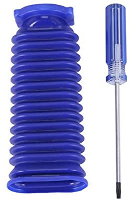 LICHIFIT Blauer Ersatzschlauch Schraubendreher-Set für Dyson V7 V8 V10 V11 Staubsauger Ersatzteil