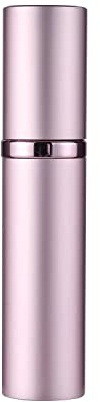 Aurdox Perfume Atomiser Refillable, Portable mini Perfume Spray Bottles Empty Spray, Dispensers, Atomizers with Bottom Pump for Travel, Leak-proof, 5ml/Pastel Violet