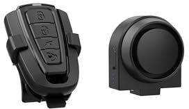 SachsenRad Kabelloser Fahrradalarm mit Fernbedienung, 115 dB Fahrrad-Diebstahlalarm Alarmanlage für Fahrräder