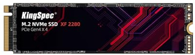 KingSpec XF-2280 2TB SSD NVMe M.2, Pcie 4.0 Gen 4x4 SSD 2280, Unglaubliche Lese bis zu 5000MB/s, Interne M2 PCIe SSD Kompatibel mit Gaming Konsole/Desktop/Gaming Laptop