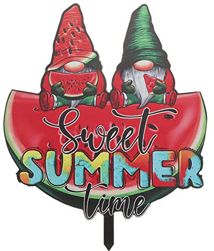 ibasenice Tarjeta Acrílica De De Verano Decoración De Césped para Fiesta De Jardín Letrero De Patio para Decoración De Verano Al Aire