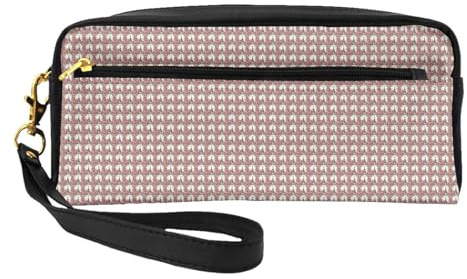 Trousse portatile da donna con stampa Torre Eiffel con rose e fiori, per cosmetici, organizer per articoli da toeletta, compagno di viaggio
